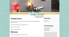 Desktop Screenshot of diamondscoffeeshoppe.com